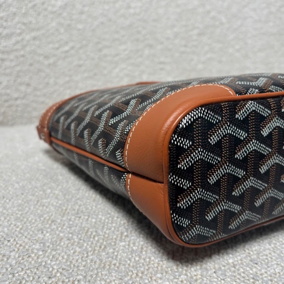 Authentic Pre-Owned Goyard Beluga Mini Bag Black / Naturel Goyardine - Picture 9 of 12